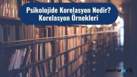 psikolojide korelasyon